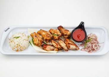Куриные крылышки на гриле 