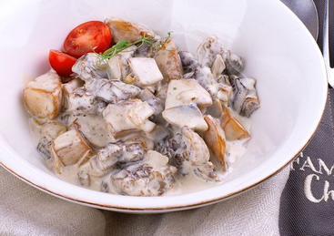 Жаркое с грибами