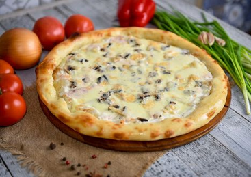 "Ветчина и грибы"