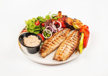 Скумбрия на гриле