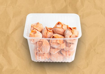 Манты с рубленной говядиной и тыквой