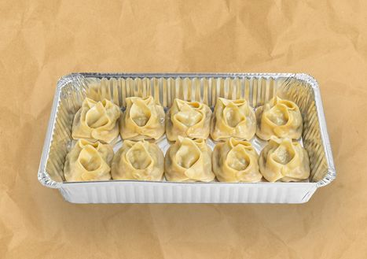 Манты с рубленной говядиной