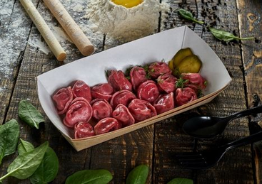 Пельмени с бараниной и кинзой