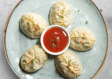Манты с мясом