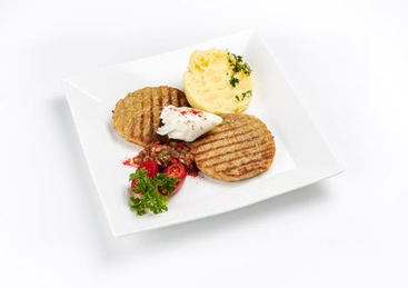 Котлета по-домашнему куриная доставка